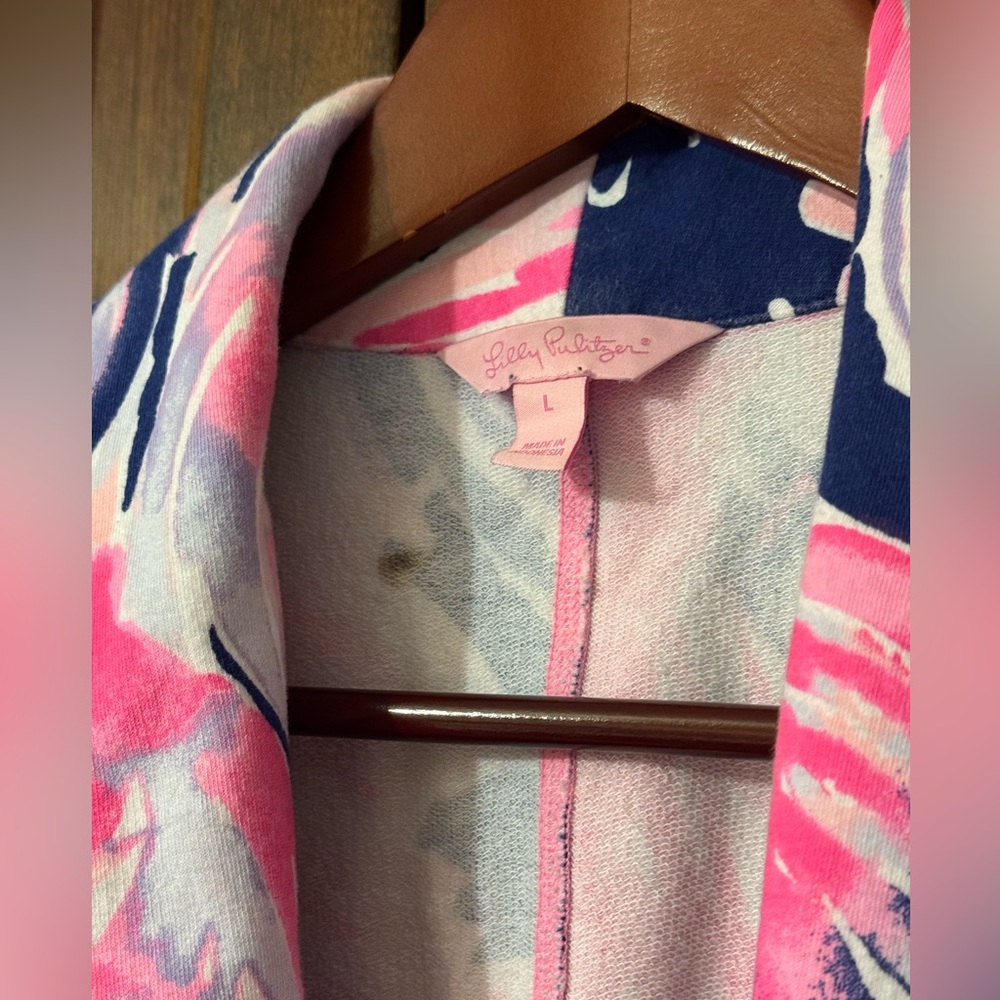 Lilly Pulitzer Mindy Shawl Collar Cardigan - Picture 3 of 5